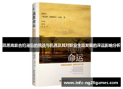 凯恩高薪合约背后的挑战与机遇及其对职业生涯发展的深远影响分析